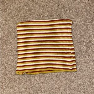 American eagle striped tube top XS